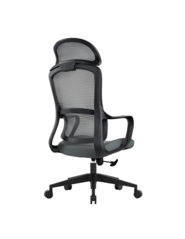 BF3010 Manager Armchair Grey Mesh-Fabric