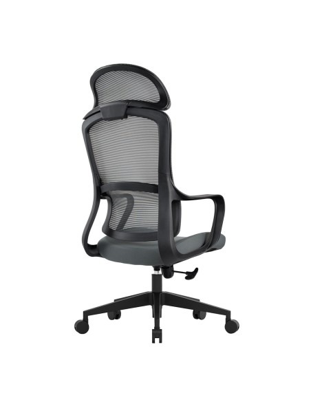 BF3010 Manager Armchair Grey Mesh-Fabric