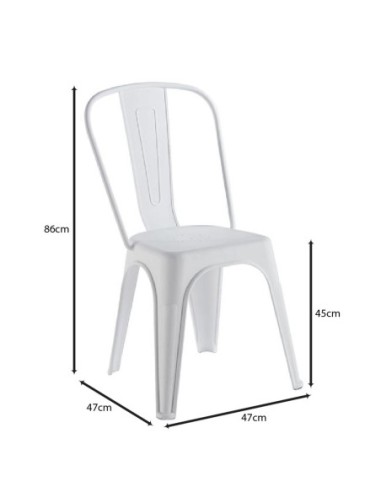 RELIX PP Καρέκλα Στοιβαζόμενη, PP...