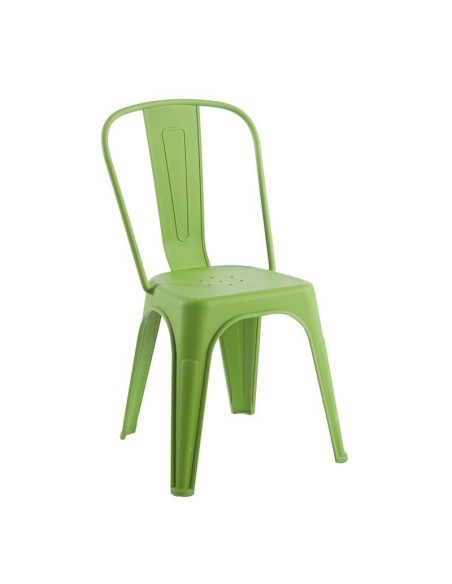 RELIX PP Καρέκλα Στοιβαζόμενη, PP Απόχρωση Lime