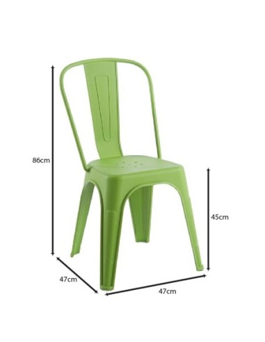 RELIX PP Καρέκλα Στοιβαζόμενη, PP...