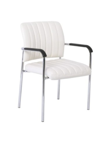 DENIM Visitor Armchair-Chromed...