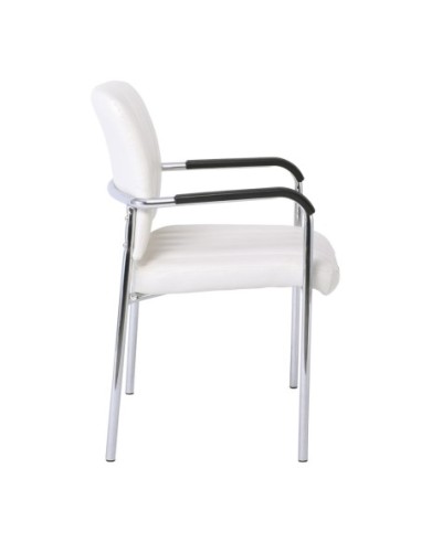 DENIM Visitor Armchair-Chromed...