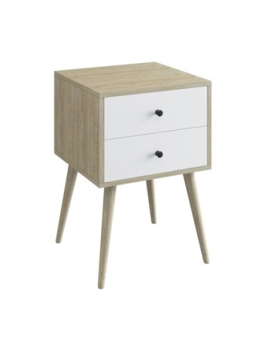 ALIDA Bedside 2-Drawers 40x40x60cm...