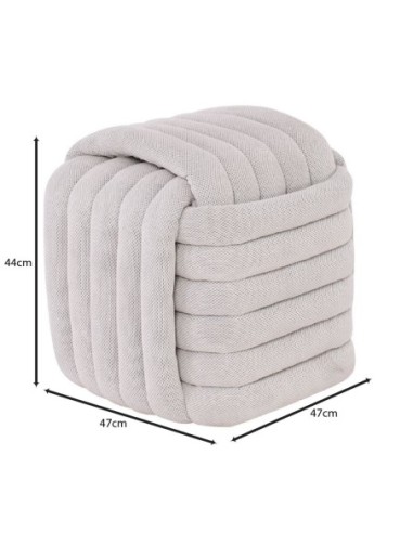 TAB Stool Fabric Sandy Grey
