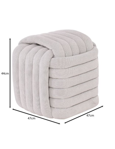TAB Stool Fabric Sandy Grey