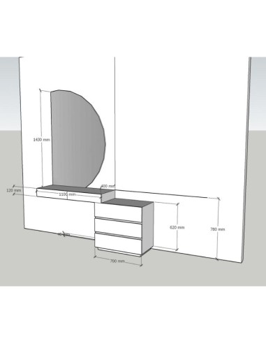 Συρταριέρα ART2873 Artline