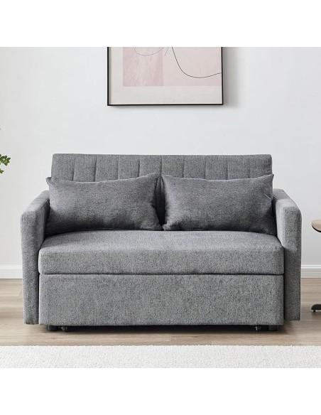 TEMPO-W Sofabed Fabric Grey