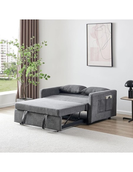 TEMPO-W Sofabed Fabric Grey