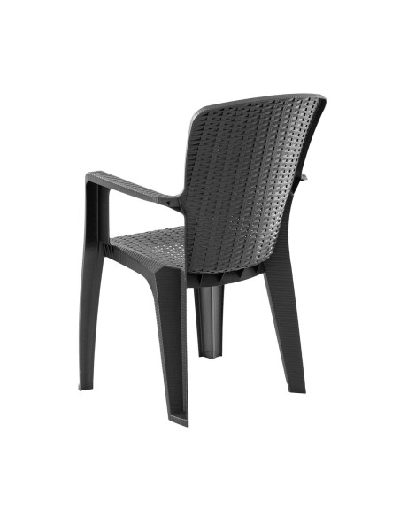 SIDE Armchair PP-UV Anthracite