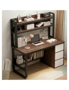 PC Metal Desk 3 Drawers-3...