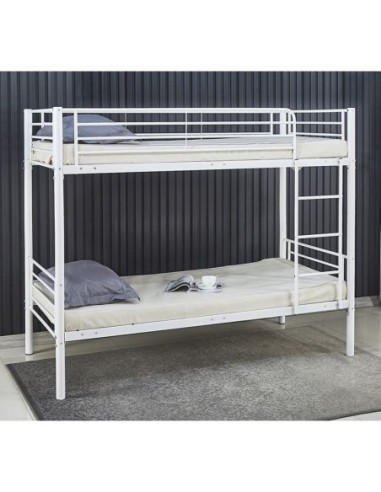 TIVOLI Double Deck Bed 90x190cm Metal...