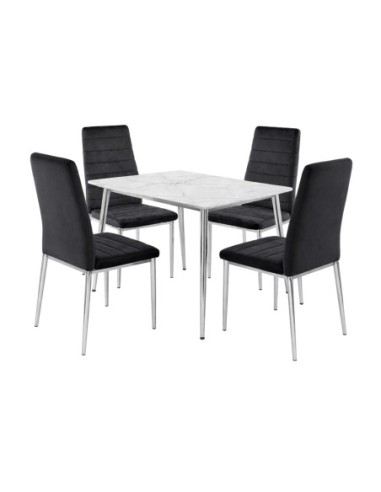 JETTA-OSLO Set (Table 120x70+4 Chair)...