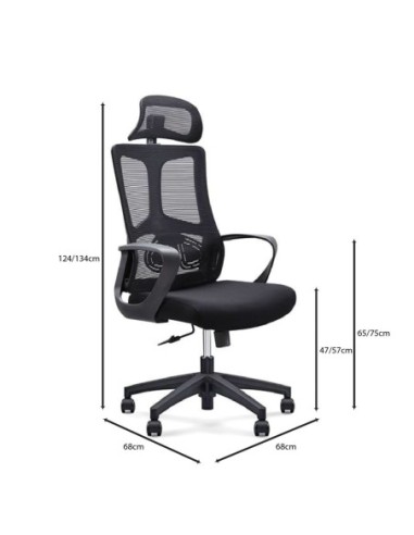 BF8600 Manager Armchair Black...