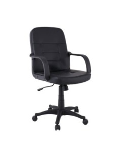 BF1300 Armchair Black Pu