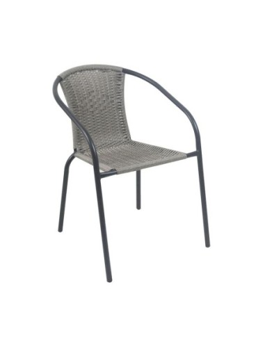 BALENO-W Armchair Metal Black-Mixed...