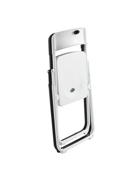 WENDY Καρέκλα Πτυσσόμενη, Μέταλλο Βαφή Άσπρο, PP Απόχρωση Άσπρο