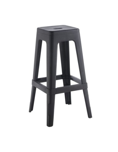 RELIX PP Bar Stool, Black