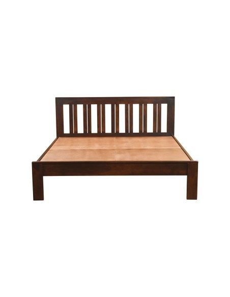 SOHO Bed (for Mattress 160x200cm) Sheesham, Walnut Finish