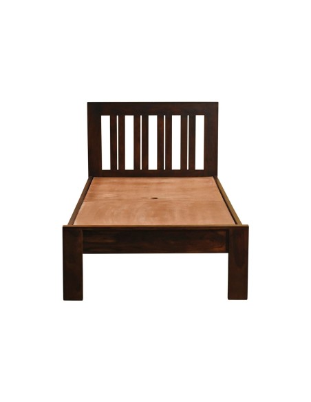 SOHO Κρεβάτι Μονό, για Στρώμα 90x200cm, Sheesham Καρυδί