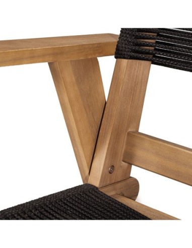 COFFEE Living 2-Seat Bench Acacia...