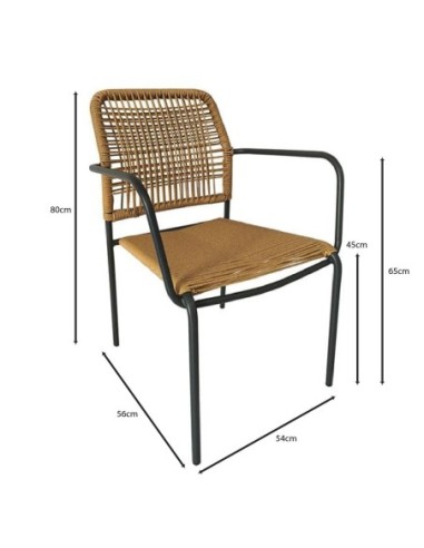 LUIGI Πολυθρόνα Βεράντας-Κήπου...