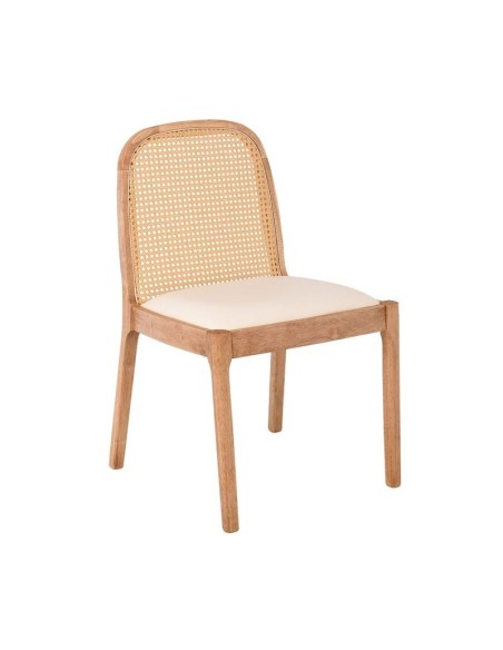 HENLEY Chair Natural, Pu Cream
