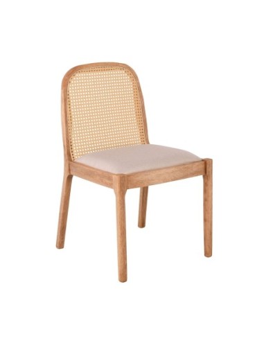 HENLEY Chair Natural, Fabric Sand Beige