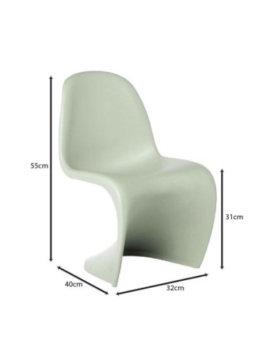 BLEND Kid Chair, PP Sandy Green