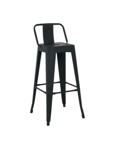 RELIX Bar Stool SH.66cm w-Back Metal...
