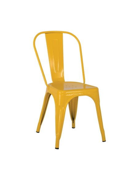 RELIX Chair Metal Yellow Matte