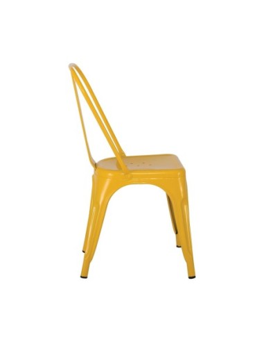 RELIX Chair Metal Yellow Matte