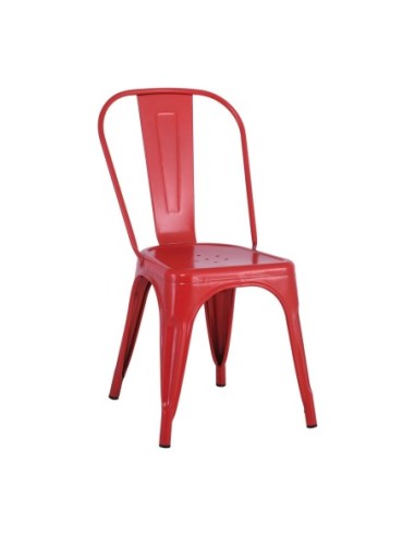 RELIX Chair Metal Red Matte