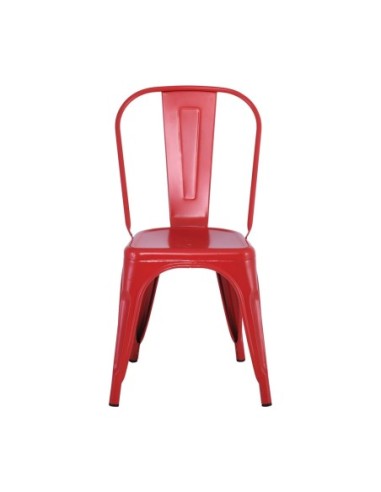 RELIX Chair Metal Red Matte