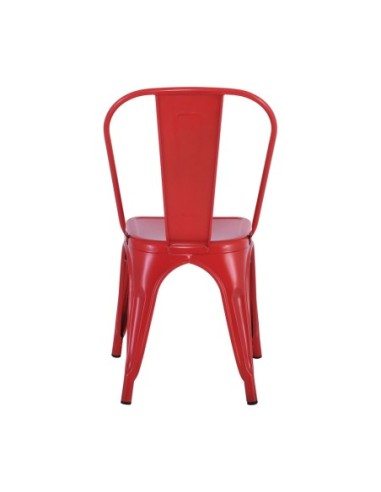 RELIX Chair Metal Red Matte