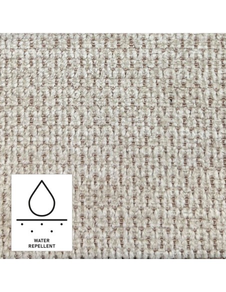 MASSIMO Left Facing Corner Sofa-Sliding Seats, Water Repellent Fabric Beige