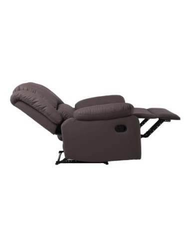 EVA Relax Armchair, Pu Brown