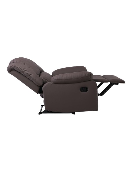 EVA Relax Armchair, Pu Brown