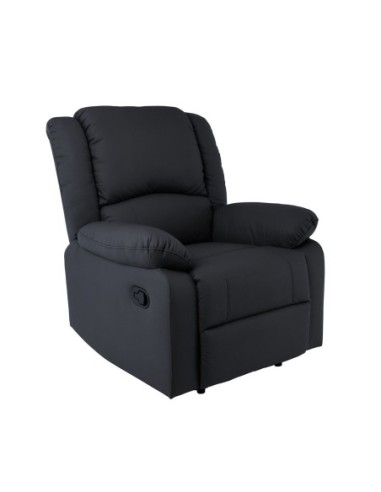 EVA Relax Armchair, Pu Black