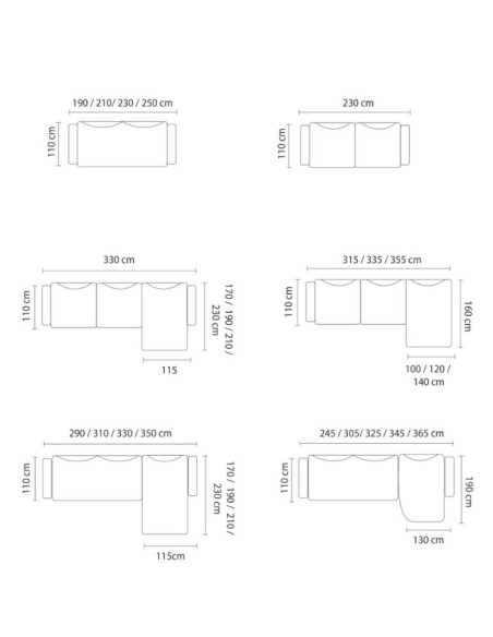 STONES Corner composition Sofa Komfy by Sofa Company