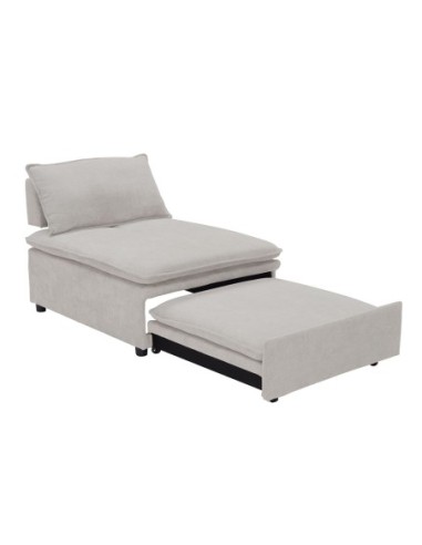 FRANNIE Chair Bed, Fabric Beige