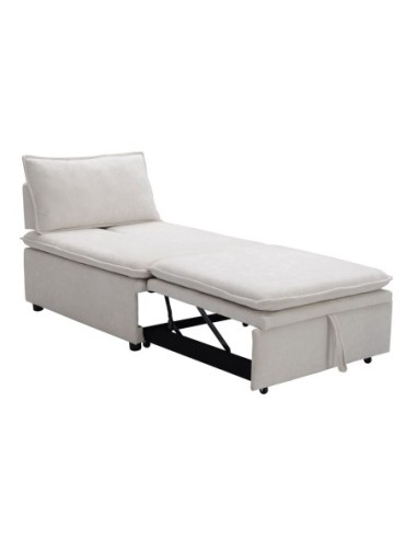 FRANNIE Chair Bed, Fabric Beige