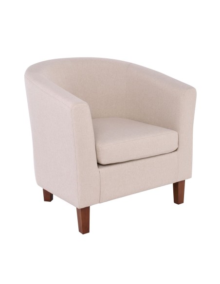 BOGA Armchair Beige Fabric