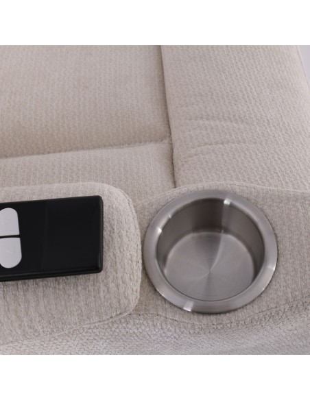 NANCY Lift-Relax Armchair, Fabric Dark Grey (Electric Lift & Tilt)