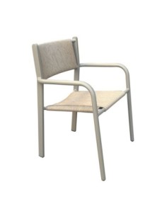DENVER Armchair Alu, Rope...