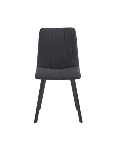 BETTY Chair Black Metal-Suede Black...
