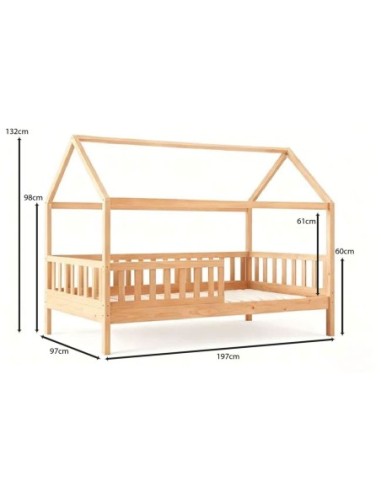 DREAM Montessori Kid Bed Natural (for...