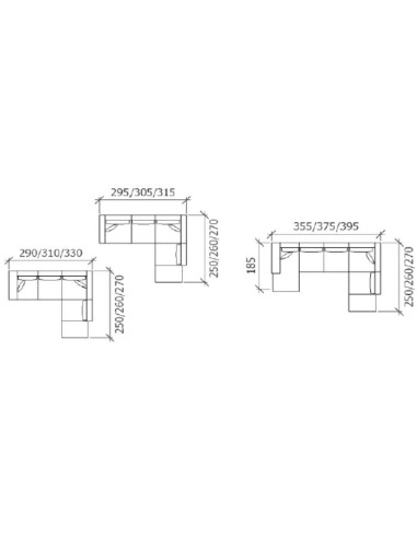 GREAT LOUNGER Corner Sofa Unit Homad