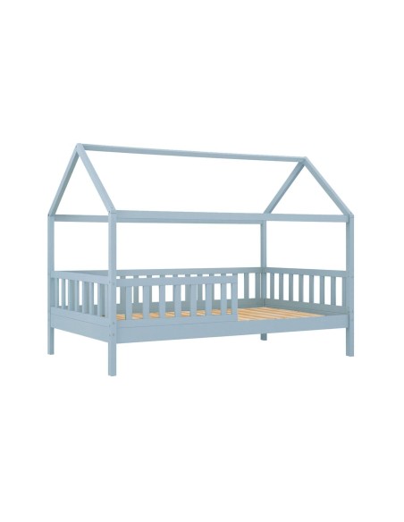 DREAM Montessori Kid Bed Sky Blue (for Mattress 90x190cm)