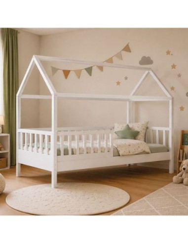 DREAM Montessori Kid Bed White...